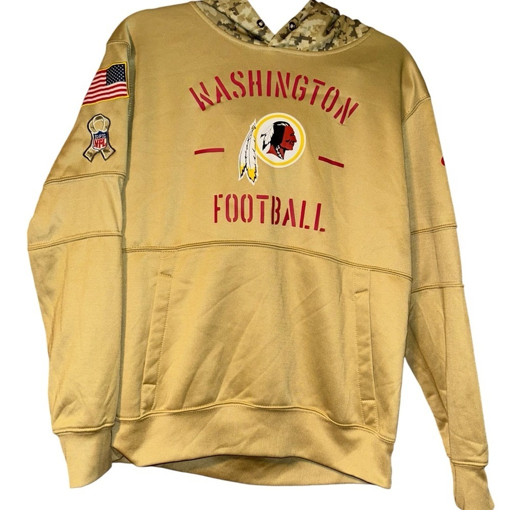 Nike washington redskins commanders Salute to Service Hoodie Sweatshirt small